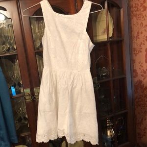 Lilly Pulitzer white lace dress, sz 00